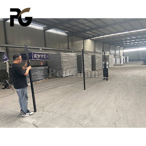 Clôture extérieure domestique <span class=keywords><strong>rigide</strong></span> galvanisée commerciale Clôture en treillis métallique soudé enduit de PVC pour clôture de panneau 3d pour mur de délimitation - Product Image 5