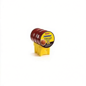 Fami Polyethylene Support For 200L Drum 465X610X410 Mm Yellow Color Tanker Truck Use - Product Image 2