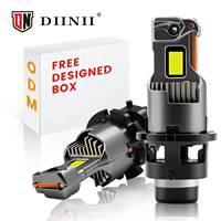 70W 6500K D Series LED Car Globes Canbus D2S D2R D4R Plug and Play Ampoules de phares D4S LED Car Lights