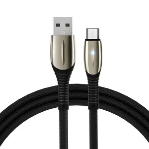 Kabel Data Mikro Ponsel 3A, Kawat Kabel Datar Murah, Satu Cukur Usb Kabel Data Jam Tangan Earphone Tablet