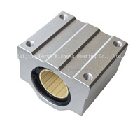 Rail de guidage linéaire SBR pour système coulissant CNC, support de roulement coulissant en aluminium, conception antirouille, SCS25 SCS30, palier à semelle