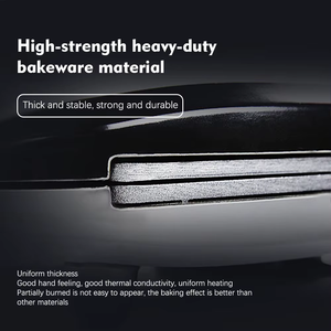 Mini-gril électrique domestique multifonction antiadhésif pour steaks, omelettes, paninis, gaufres et sandwichs grillés - Product Image 2