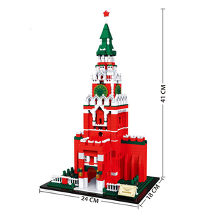 Bloque <span class=keywords><strong>de</strong></span> diamantes Arquitectura <span class=keywords><strong>de</strong></span> fama mundial Edificio <span class=keywords><strong>de</strong></span> ladrillos Micro bloque Capital Taj Mahal Estatua Libertad <span class=keywords><strong>Torre</strong></span> Eiffel - Product Image 3