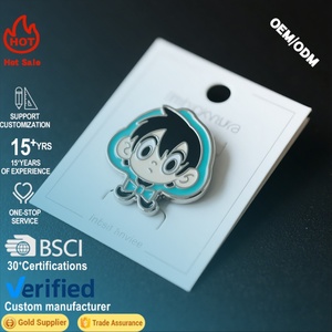 Al por mayor: Pines <span class=keywords><strong>de</strong></span> solapa <span class=keywords><strong>de</strong></span> metal esmaltados personalizados con diseños <span class=keywords><strong>de</strong></span> dibujos animados <span class=keywords><strong>de</strong></span> cultura pop y películas - Product Image 1