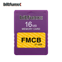 Carte mémoire 8 Mo/16 Mo/32 Mo/64 Mo pour console de jeu de stockage de données PS2 FMCB V1.966