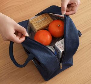 Nueva Bolsa Térmica Reutilizable para Llevar Comida, Bolsa de Almuerzo Personalizada con Aislamiento de Papel de Aluminio, Bolsa Refrigerante para Picnic - Product Image 4