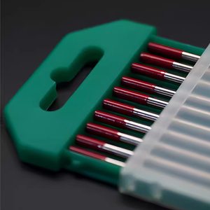 Cabezal rojo WC20 <span class=keywords><strong>Electrodo</strong></span> de soldadura Tig de tungsteno Cabeza gris <span class=keywords><strong>Electrodo</strong></span> de tungsteno WT20 Varilla de tungsteno de 2,4mm - Product Image 5