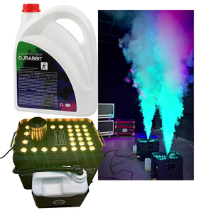 Concert Club FX Machine à brouillard à huile de qualité supérieure Water Dj Rabbit 4.5l, liquide de brouillard de scène longue durée et persistant - Product Image 1