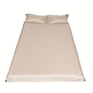 Outdoor Foam Self Inflating Pad Double Sleeping Mat 2 Person Camping <b>Mattress</b> With Pillow - Product Image 2