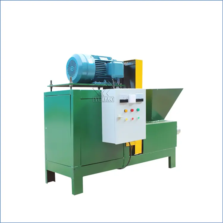 Smokeless good price Mechanical small biomass charcoal bagasse wood coal sawdust briquette extruder forming press making machine