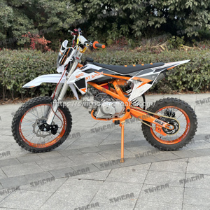 SWICOO Dirt <b>Bike</b> 4 Stroke Pit <b>Bike</b> Manual Transmission Start - Product Image 4