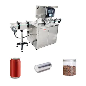 Automatic High Speed Tuna Fish Tin Can Canning Machine Sardine Fish Can Sealer Canned Food Packing Machine