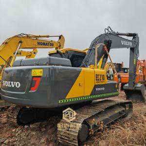 Excavatrice d'occasion VOLVO EC210 21 tonnes, matériel de construction de seconde main, machine lourde de haute qualité à bas prix à vendre - Product Image 3