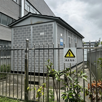 Quadro Elettrico Esterno in Acciaio Effetto Legno IP54 Approvato ISO/CE, Personalizzabile, 10kV/24kV, Produzione Diretta ZHUOLI