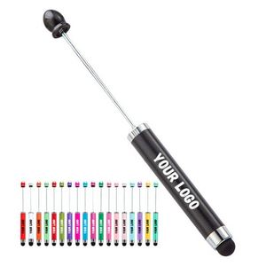 Bolígrafo de Juguete Hecho a Mano para Niños, Regalos Creativos, Bolígrafo Multifunción con Punta Táctil, Bolígrafo con Cuentas para Niños - Product Image 2