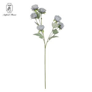 Factory spot goods wholesale high quality artificial flowers peony 6 heads preserved peonies flowers - Product Image 2