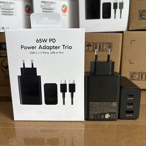 <span class=keywords><strong>Cargador</strong></span> de Carga Súper Rápida de 65W con 3 Puertos EP-T6530 PD, <span class=keywords><strong>Adaptador</strong></span> de Corriente USB C Trio de 65W para <span class=keywords><strong>Samsung</strong></span> <span class=keywords><strong>S21</strong></span> S22 S23 S24 S25 S26 - Product Image 4