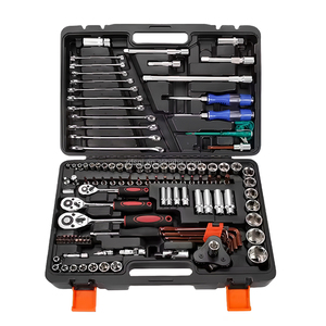 CR-V 3/4 inch cơ khí sửa chữa xe công cụ Kit 121 pcs tay cơ khí ổ cắm thiết lập trường hợp khó khăn OEM tùy chỉnh đặt hàng tối thiểu 1 Bộ - Product Image 1