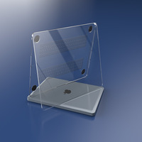 Pour ordinateur portable Apple MacBook Pro 13 A1706/A1708/A1989/A2159/A2251/A2289/A2338 Housse de protection transparente en PC, étui en cristal