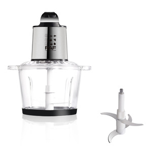 2L 800w Slicer Transparent <b>Mini</b> Fufu Yam Pounding Machine with Handle Mixer Vegetable Chopper Electric Meat <b>Grinder</b> - Product Image 6