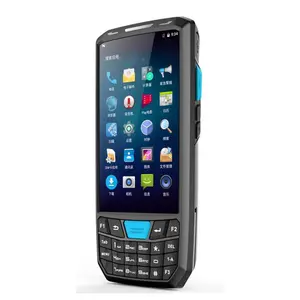 Máy Quét Mã Vạch T80 PDA 4G, Thiết Bị Đầu Cuối Dữ Liệu Công Nghiệp Android Cầm Tay Có Wifi Khả Năng Thực Hành Cao PDA Di Động Kèm Bàn Phím Vật Lý