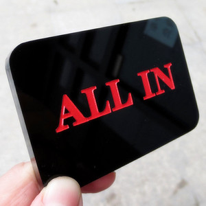 Fichas acrílicas personalizadas de grado de Casino, todo en el botón del distribuidor de póker para juegos de póker de Texas - Product Image 2