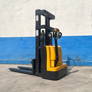 電動スタッカートラック ダブルシリンダースタッカー パレットリフトスタッカー 耐荷重1500kg 倉庫用電動フォークリフト - Product Image 4