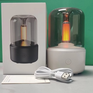 Lampe de nuit, diffuseur d'arômes ultrasonique, humidificateur d'air, mini humidificateur à huile essentielle pour la maison et l'hôtel - Product Image 3