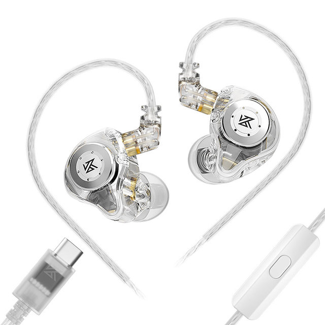Professional In-ear Monitor IEM HiFi Wired Earphones with Microphone Studio Monitor Musical Instrument Accessories