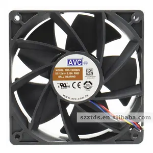 Nuovo originale AVC 12 12CM 4pin 12038 ad alta velocità 7500RPM 12v 3.12a 120*120*38mm 12cm ventole di raffreddamento