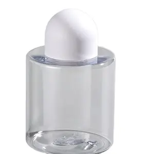 Vendi come le torte calde 250ML vuoto bottiglie in pet tappo a fungo rotondo shampoo doccia gel di rimozione di trucco bottiglia di lozione di plastica