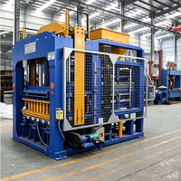 Machine automatique de fabrication de blocs de béton hydraulique QT10-15, ligne de production entièrement automatique de briques creuses en ciment