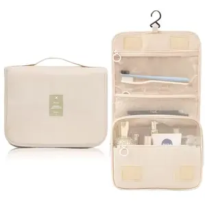 Borsa per il trucco da appendere Kit Organizer cosmetico da viaggio portatile Kit appesa da uomo