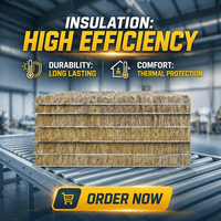 Máquina de Paneles Sándwich de Lana de Roca, Maquinaria Industrial para Paneles de Techo y Pared, Resistente al Fuego, Ecológica, para Construcción Metálica