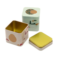 Échantillon gratuit Boîte de conserve pour café Boîte en métal Boîte de thé en vrac et emballage d'épices au matcha Boîtes en métal avec couvercle