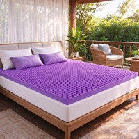 Matelas pliable en gel TPE avec grille d'aération rafraîchissante, fermeté moyenne, idéal pour la location de vacances – Approvisionnement direct usine