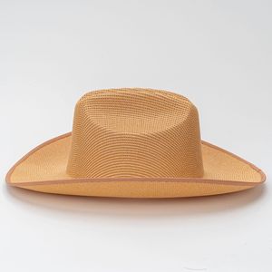 Sombrero de Sol Simple de Primavera/Verano para Hombre y Mujer, Color Puro, Ala Ancha, Versátil para Uso en Exteriores y Playa - Product Image 3