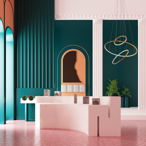 Ihpaper Kệ Trưng Bày Dài Kệ Trưng Bày Thang Để Xây Dựng Gian Hàng Triển Lãm Nhanh Chóng Có Thể Gập Lại Và Dễ Vận Chuyển - Product Image 3