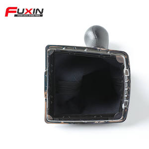 Poignée de levier de vitesse en cuir Fuxin 5/6 vitesses avec rotule intégrée pour Ford Focus - Product Image 3