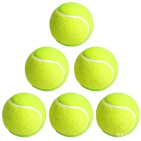 Balles de tennis MOZKUIB durables, résistantes aux chocs, élastiques, pression d'air constante pour les entraînements sportifs quotidiens, tous niveaux, entraînement des joueurs