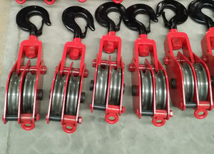 أداة رفع بعجلتين/مجموعة بكرات 3 عجلات من النوع الخطاف - Product Image 2