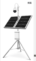 Mât d'antenne portable télescopique manuel en acier inoxydable léger, extensible de 3 m, 5 m, 6 m pour caméra de vidéosurveillance PTZ