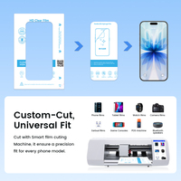 Lámina Protectora de Pantalla Universal para Teléfono Móvil y Reloj, Hidrogel TPU HD Transparente, para Máquina de Corte y Plotter