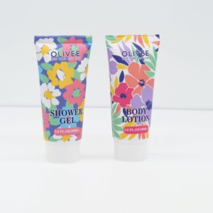 Ensemble cadeau bain et corps 4 en 1 personnalisé avec logo OEM, nettoyage en profondeur, hydratation de la peau, relaxation, sel de bain, lotion pour le corps, gel douche pour <span class=keywords><strong>spa</strong></span> - Product Image 4