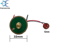 Circuit imprimé de pilote de lampe torche LED 32 mm 3,7 V (sortie boost 6 V) avec interrupteur latéral pour LED XHP70/XHP70.2 Interrupteur de corps de lampe torche