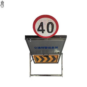 Señal de Advertencia de Tráfico con Orientación <span class=keywords><strong>Solar</strong></span> de Alta Visibilidad, Señal de Giro LED <span class=keywords><strong>Solar</strong></span> - Product Image 2