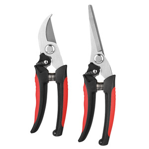 Pinheng Stainless Steel <b>Pruning</b> Shears Bypass Red Manual For Fruit <b>Trees</b> And Bonsai Garden <b>Tools</b> - Product Image 5