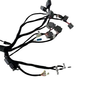 Kunden spezifische Motorrad-Industrie kabel Yachten Anhänger Bagger Kabelbaum lösungen Stecker Buchsen PTFE - Product Image 5
