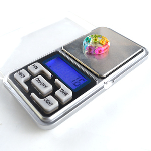 500g/0,1g LCD Мини Карманные электронные весы Баланс грамм электронные весы УФ смолы ювелирные изделия делая инструменты - Product Image 3