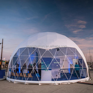 Di Campeggio esterna Trasparente Trasparente di Cristallo Gonfiabile Tenda Bolla/Bolla Gonfiabile Tenda a Cupola Con telaio in acciaio - Product Image 3